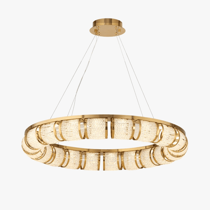 Lustre LED de Luxe Moderne pour Villa en Acier Inoxydable | Marco Lucetti