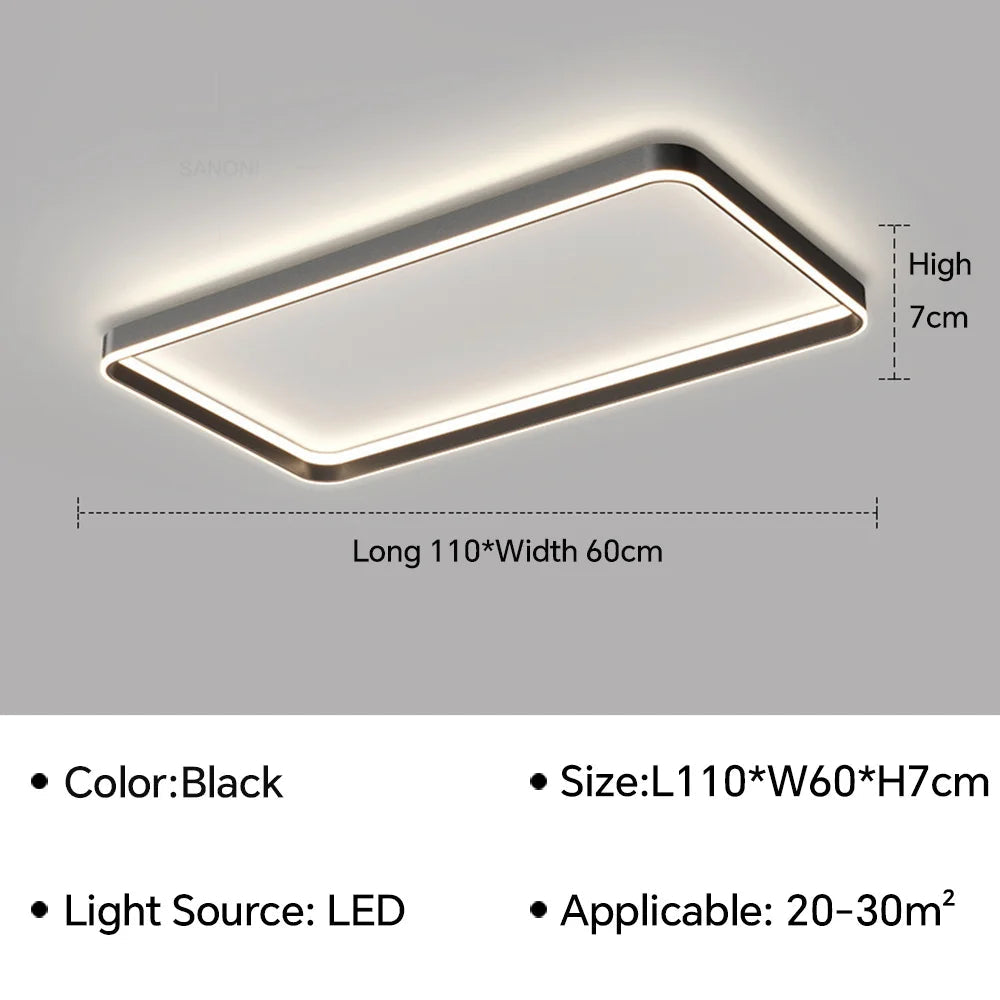 Lustre LED de Luxe Moderne pour la Maison