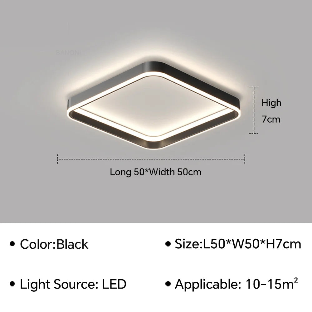 Lustre LED de Luxe Moderne pour la Maison