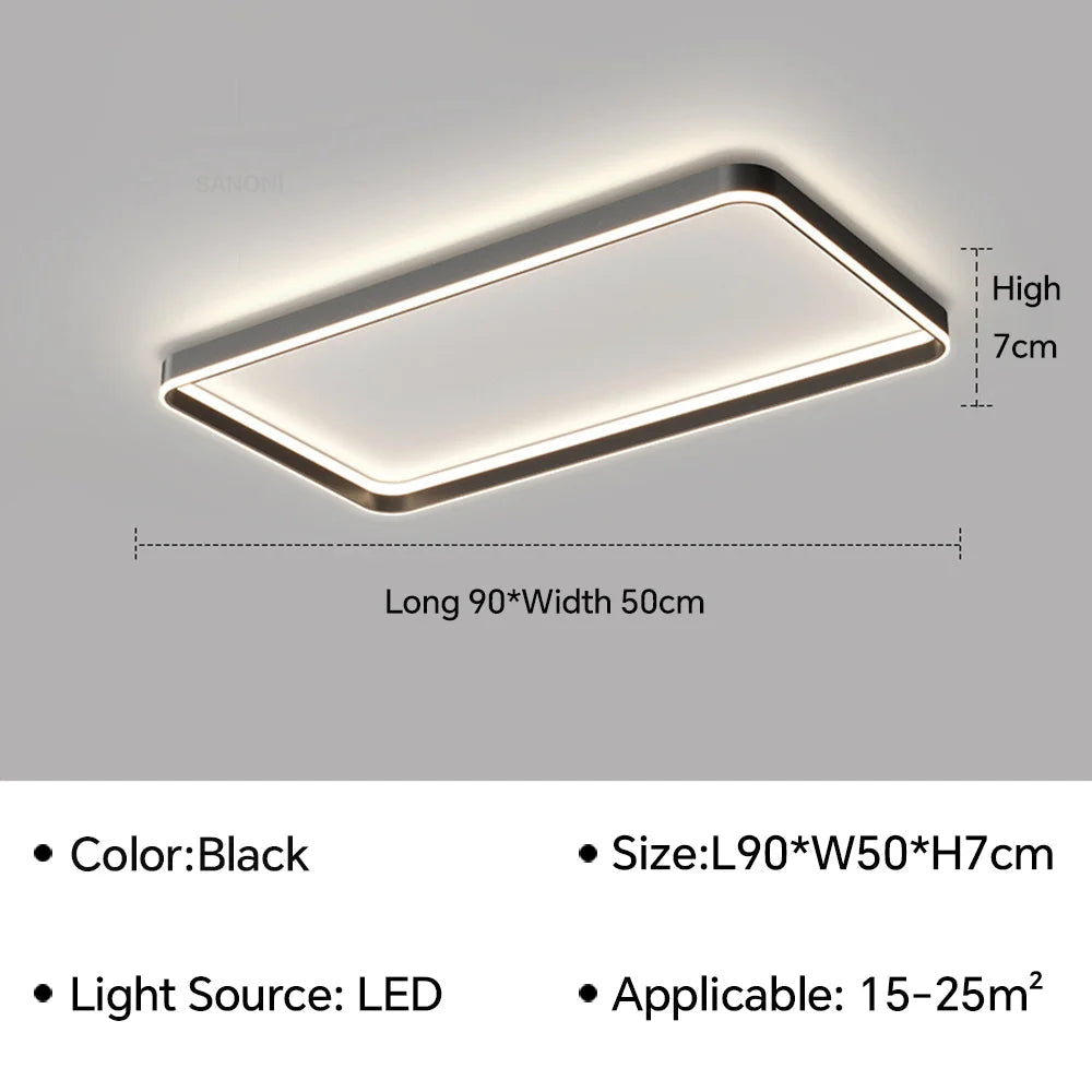 Lustre LED de Luxe Moderne pour la Maison