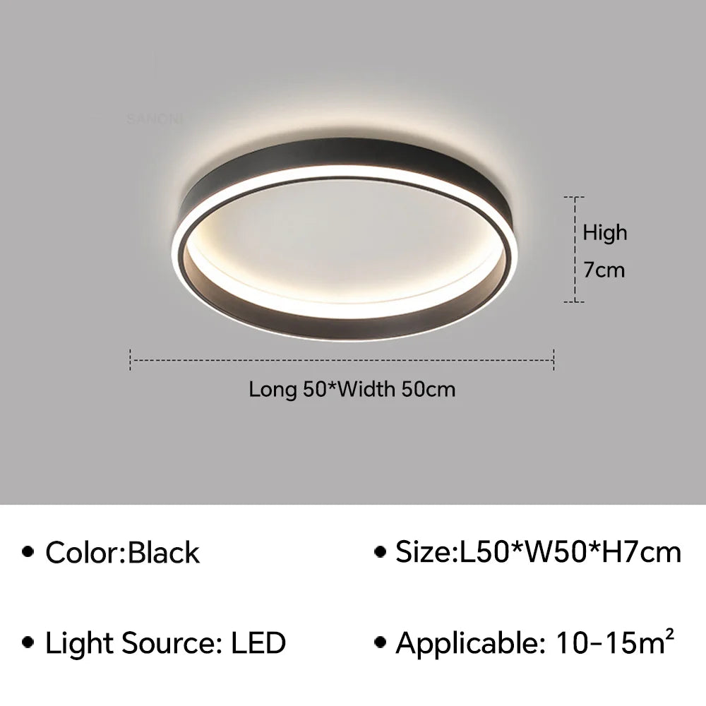 Lustre LED de Luxe Moderne pour la Maison