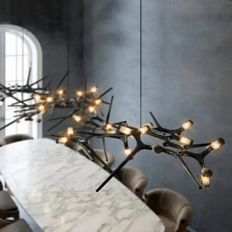 Lustre LED de Luxe Postmoderne pour Restaurants et Villas | Marco Lucetti