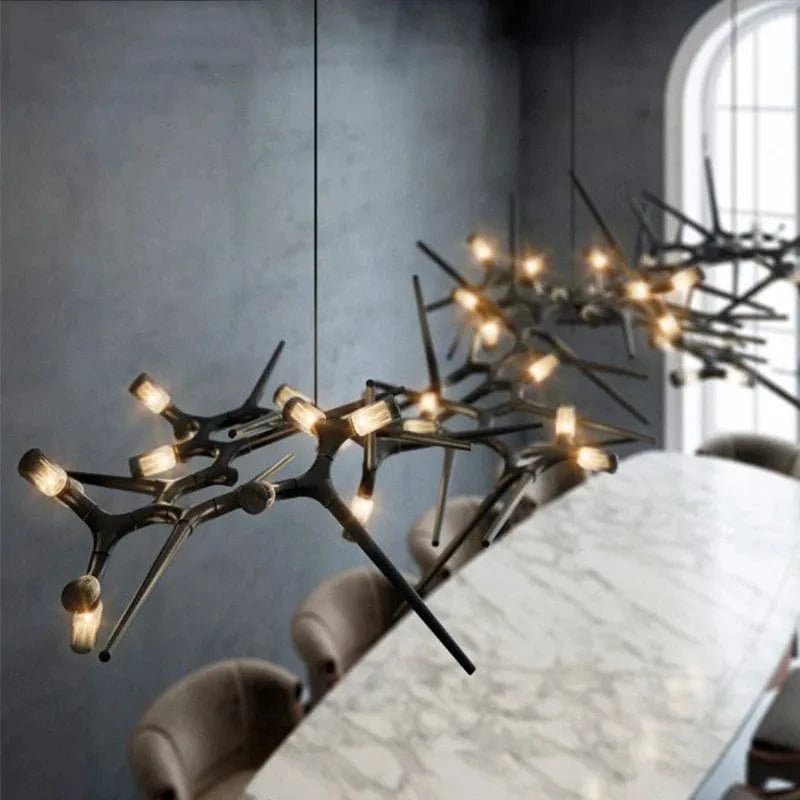 Lustre LED de Luxe Postmoderne pour Restaurants et Villas | Marco Lucetti