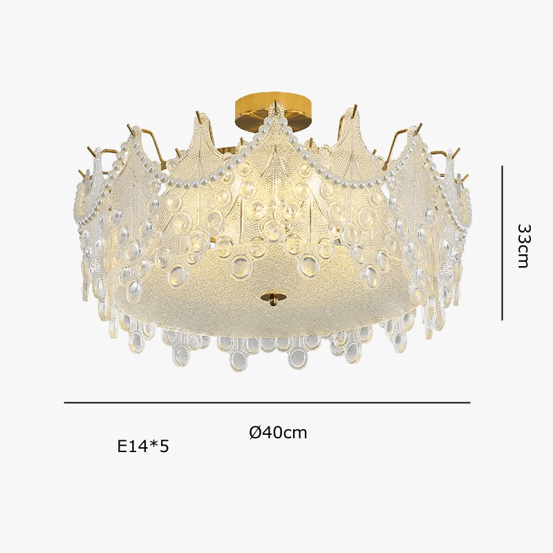 Lustre LED de Luxe Suspendu Post-Moderne | Marco Lucetti