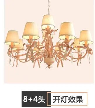 Lustre LED de style européen pour chambre de princesse - Éclat royal | Marco Lucetti