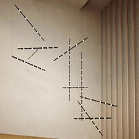 Lustre LED de Style Nordique Noir | Marco Lucetti