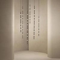 Lustre LED de Style Nordique Noir | Marco Lucetti