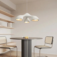 Lustre LED de style Wabi-Sabi japonais pour villa clubhouse duplex | Marco Lucetti