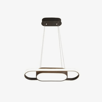 Lustre LED Design 90cm Dining | Marco Lucetti Noir
