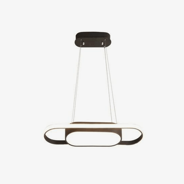 Lustre LED Design 90cm Dining | Marco Lucetti Noir