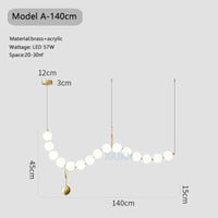 Lustre LED Design Arrondi | Marco Lucetti