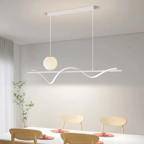 Lustre LED Design avec Ampoules et Abat-Jour Suspendus | Marco Lucetti