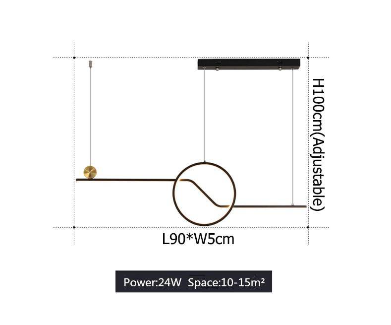 Lustre LED Design Géométrique Loft | Marco Lucetti