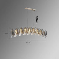 Lustre LED Design Luxe | Marco Lucetti 6 têtes / Blanc froid