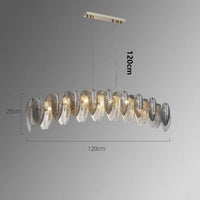 Lustre LED Design Luxe | Marco Lucetti 8 têtes / Blanc froid