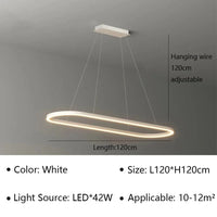 Lustre LED Design Moderne et Décoratif pour Hôtel de Luxe | Marco Lucetti Blanc D120cm / Blanc chaud (pas de RC)