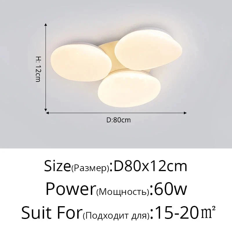 Lustre LED design moderniste pour hôtel de luxe | Marco Lucetti Blanc D80x12cm 60W / Blanc chaud
