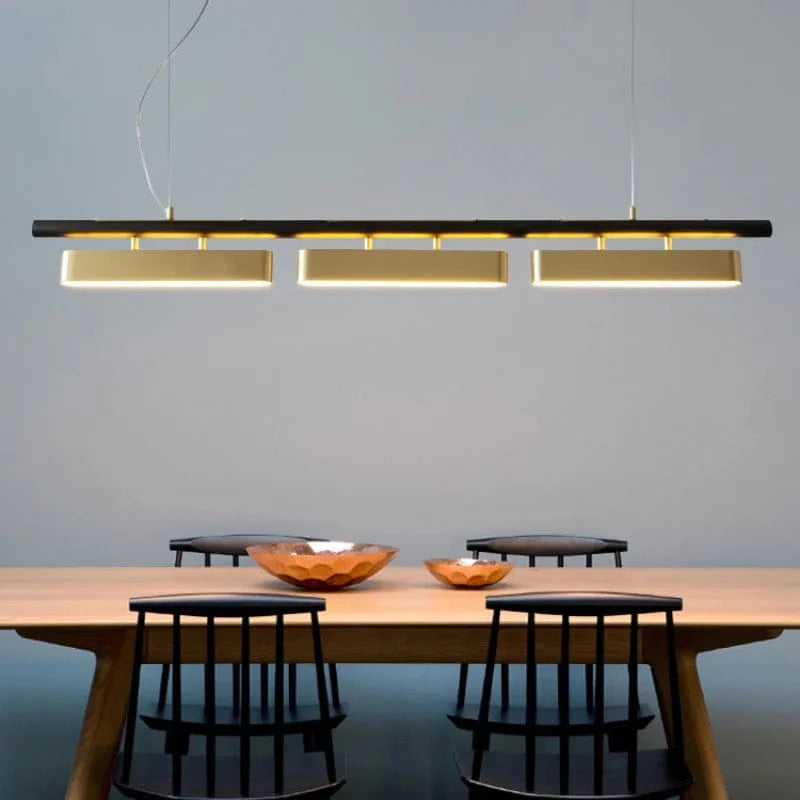 Lustre LED Design Noir | Marco Lucetti