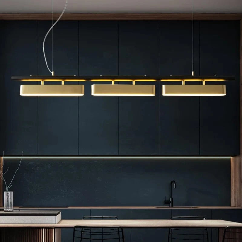 Lustre LED Design Noir | Marco Lucetti