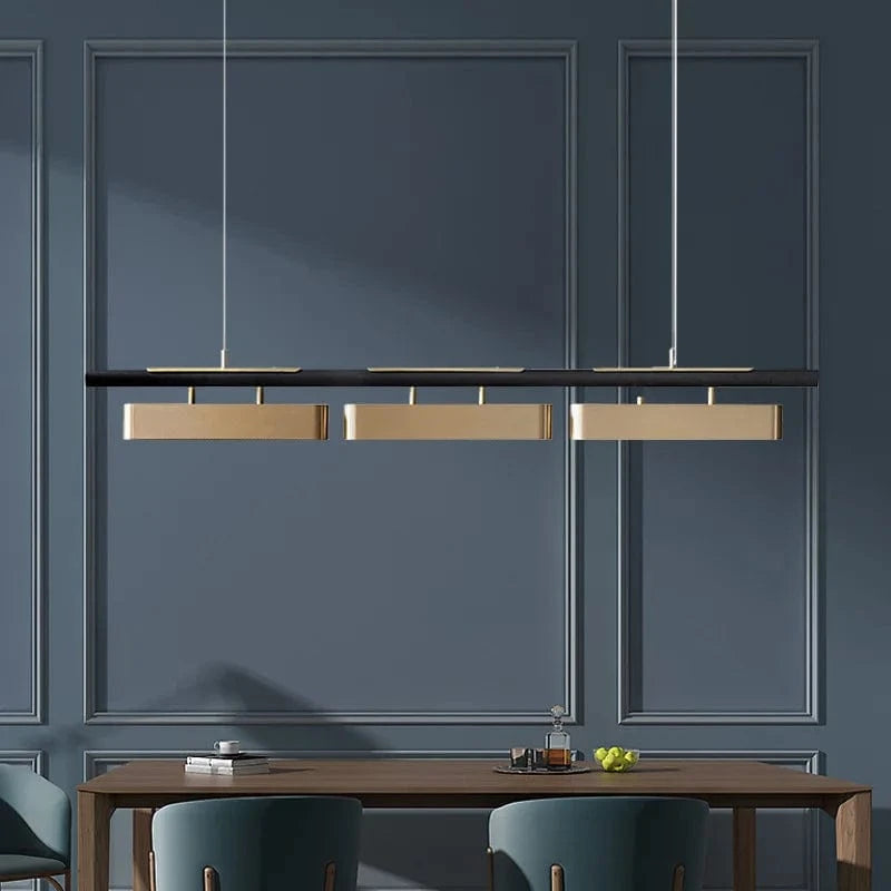 Lustre LED Design Noir | Marco Lucetti