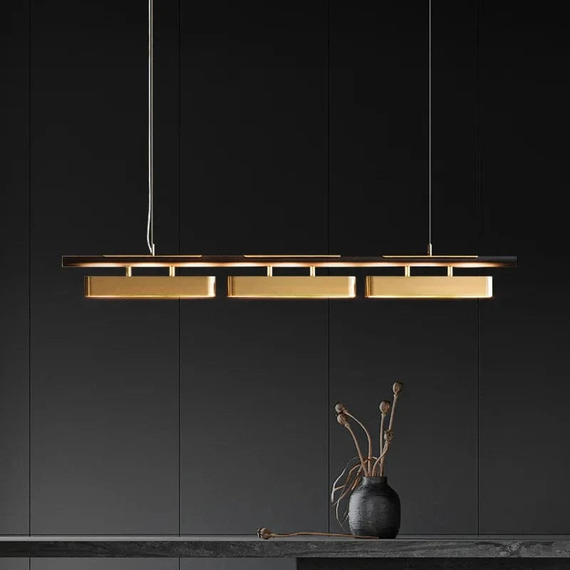 Lustre LED Design Noir | Marco Lucetti