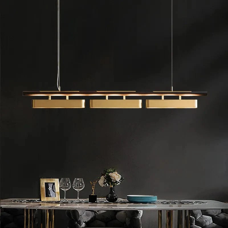 Lustre LED Design Noir | Marco Lucetti