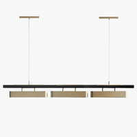 Lustre LED Design Noir | Marco Lucetti