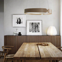 Lustre LED Design Nordique en Bois | Marco Lucetti