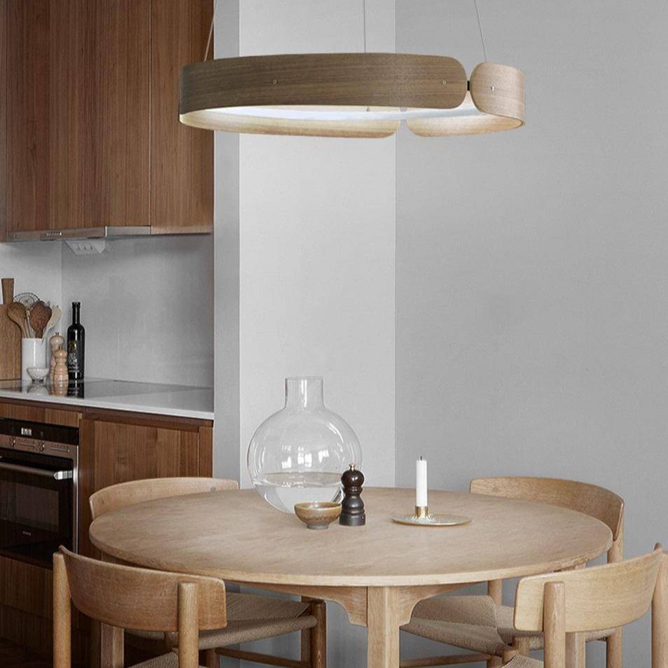 Lustre LED Design Nordique en Bois | Marco Lucetti