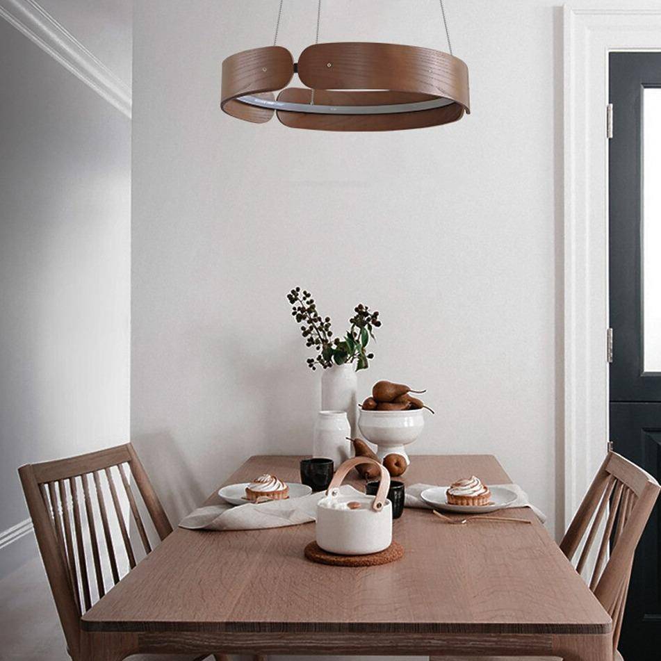 Lustre LED Design Nordique en Bois | Marco Lucetti