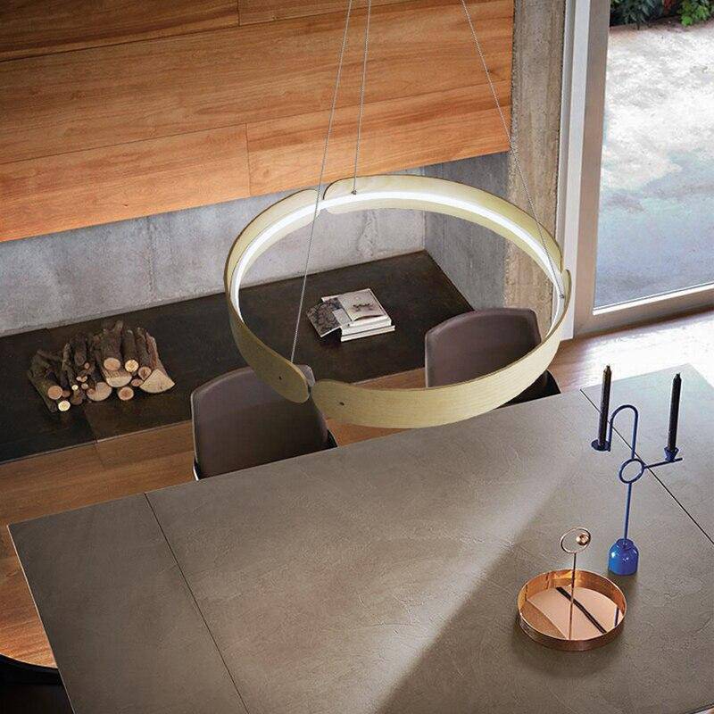 Lustre LED Design Nordique en Bois | Marco Lucetti