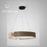 Lustre LED Design Nordique en Bois | Marco Lucetti L1