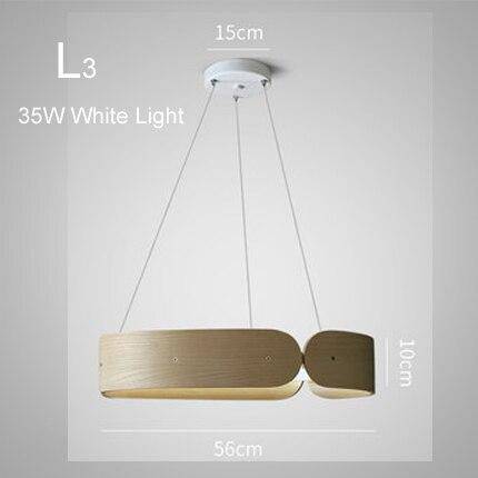 Lustre LED Design Nordique en Bois | Marco Lucetti L3
