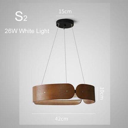 Lustre LED Design Nordique en Bois | Marco Lucetti S2