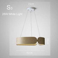 Lustre LED Design Nordique en Bois | Marco Lucetti S3