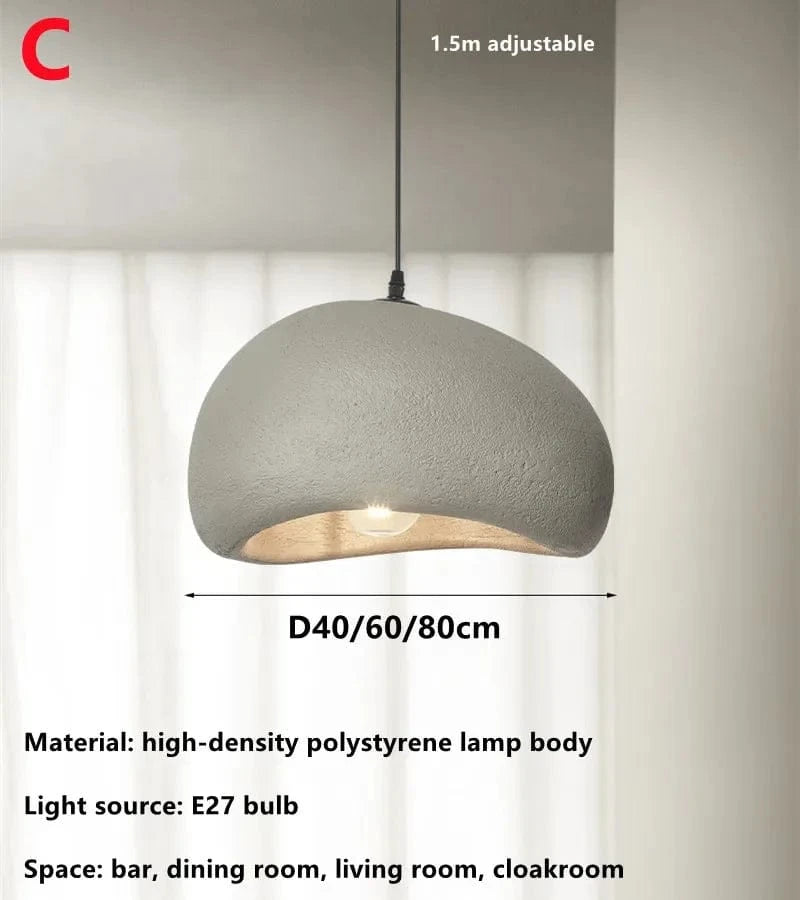 Lustre LED Design Nordique pour Bar Café et Maison ByDesign | Marco Lucetti C / D80cm / Lumière neutre