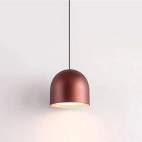Lustre LED design nordique pour décor intérieur | Marco Lucetti Rouge / Blanc froid