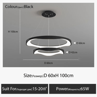 Lustre LED design nordique rond | Marco Lucetti