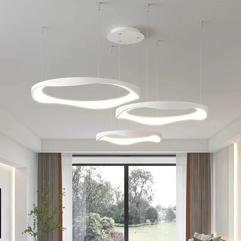 Lustre LED design nordique rond | Marco Lucetti