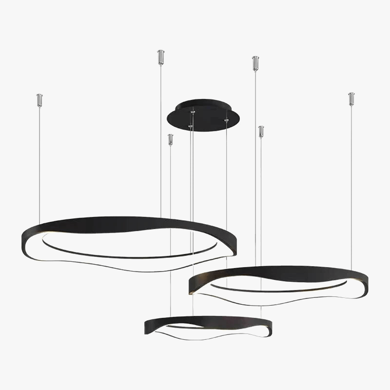 Lustre LED design nordique rond | Marco Lucetti
