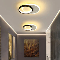 Lustre LED design pour allées - Noir & Blanc | Marco Lucetti