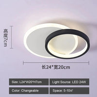 Lustre LED design pour allées - Noir & Blanc | Marco Lucetti Tour A Modifiable