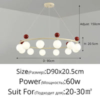 Lustre LED design pour décoration intérieure et cuisine | Marco Lucetti