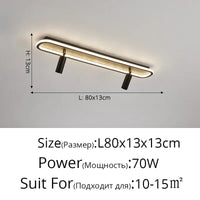 Lustre LED design pour éclairage intérieur gradation longue. | Marco Lucetti