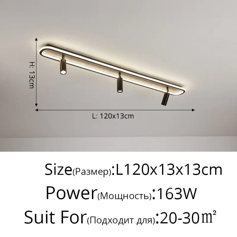 Lustre LED design pour éclairage intérieur gradation longue. | Marco Lucetti