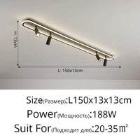 Lustre LED design pour éclairage intérieur gradation longue. | Marco Lucetti