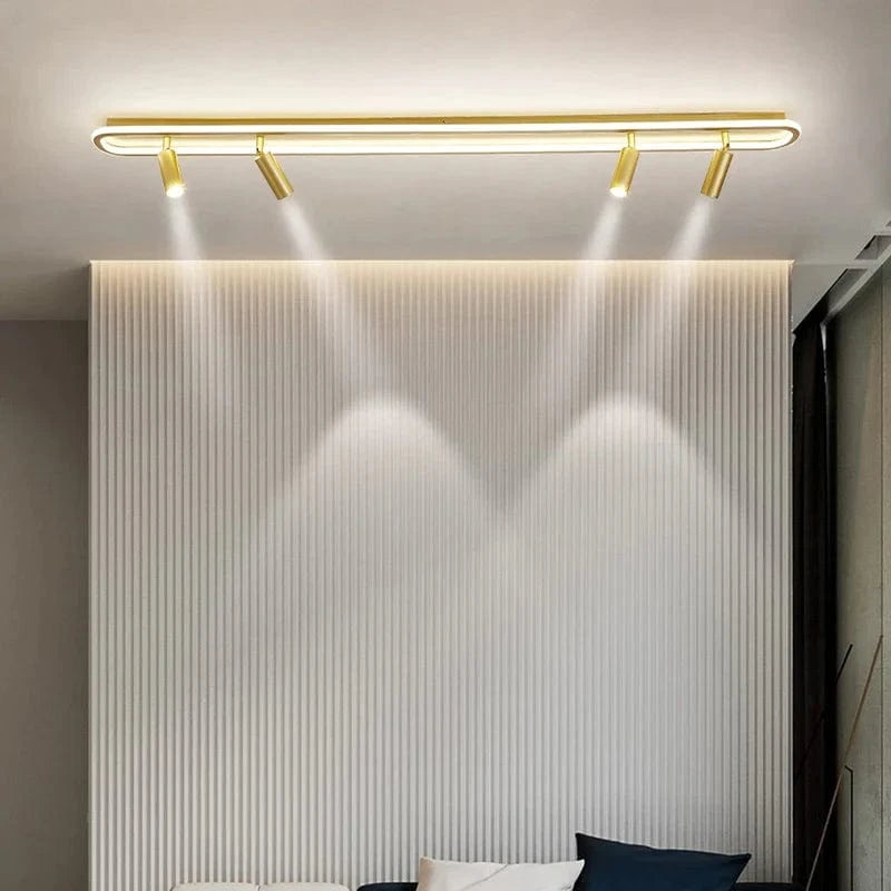 Lustre LED design pour éclairage intérieur gradation longue. | Marco Lucetti