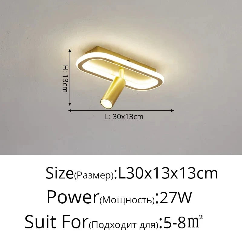 Lustre LED design pour éclairage intérieur gradation longue. | Marco Lucetti Or 1 tête 30cm / 3 couleurs sans télécommande