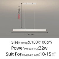 Lustre LED design pour une décoration intérieure élégante - Idéal pour la maison ou le bar | Marco Lucetti