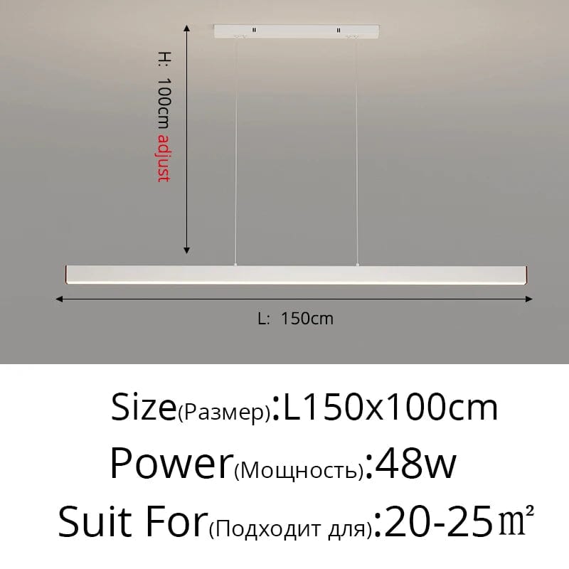 Lustre LED design pour une décoration intérieure élégante - Idéal pour la maison ou le bar | Marco Lucetti